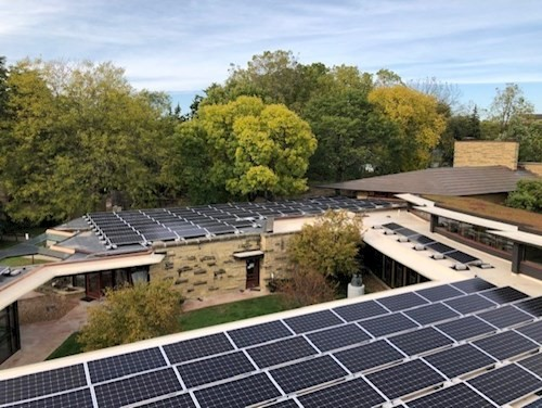 Church solar panels