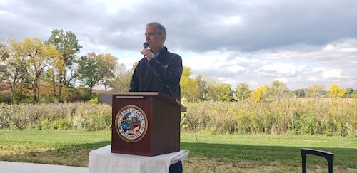 Joe Parisi at celebration