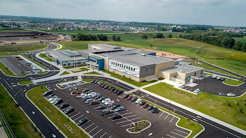 Aerial view of Meadow Springs Elementary