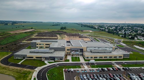 Aerial view of Token Springs Elementary