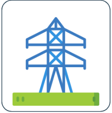 a transmission line  to demonstrate scope 2 emissions